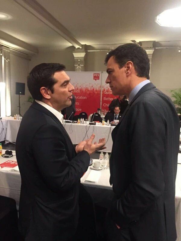 Sánchez y Tsipras