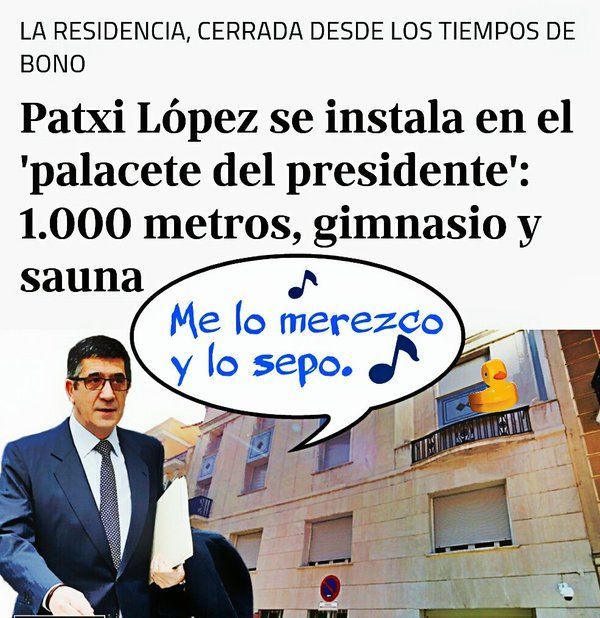 Sin estudios ni cotización en empresas, pero con una cara muy dura. PACHI ABUSÓN