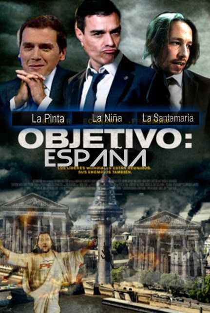 "Objetivo España" Ilustración de JoséIgnacio Díaz Gómez. http://joseignaciodiazgomez.blogspot.com.es/