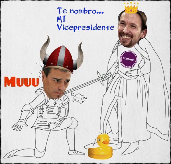 Pablo y sus propuestas humilladoras