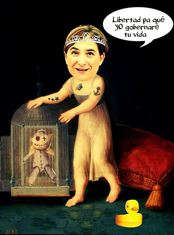 Ya apuntaba maneras desde chiquita nuestra Lady A, la princesa del poble
