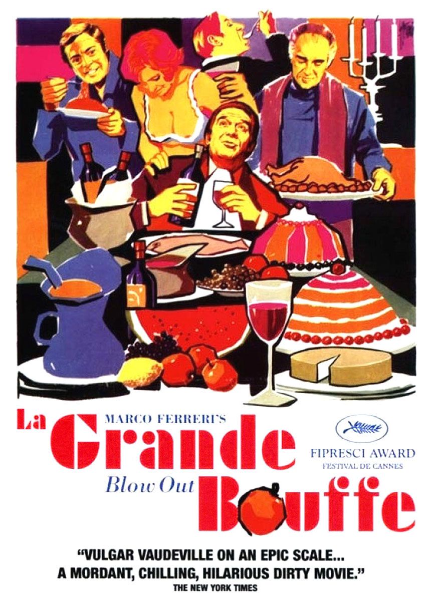 cartel de La grande bouffe de Marco Ferreri