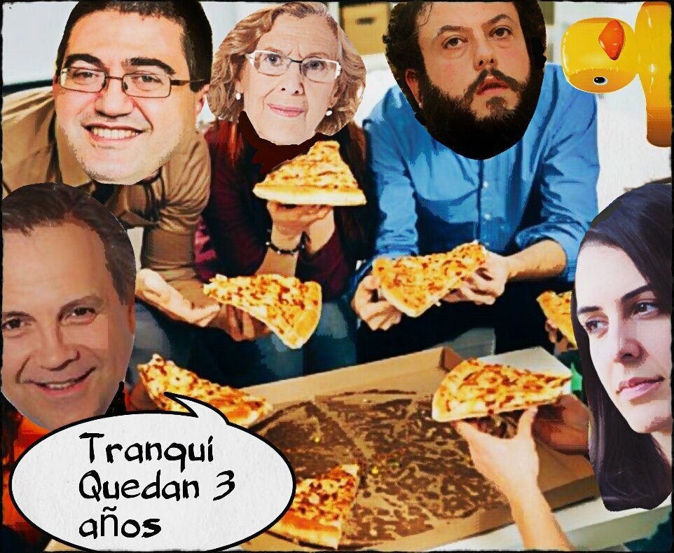 La vida continúa en el ayuntamiento de ad Madrid. Gracias Psoe