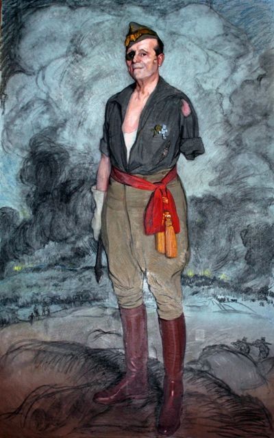 Ignacio Zuloaga, Retrato de José Millán Astray (1942) Museo de la Legión de Ceuta