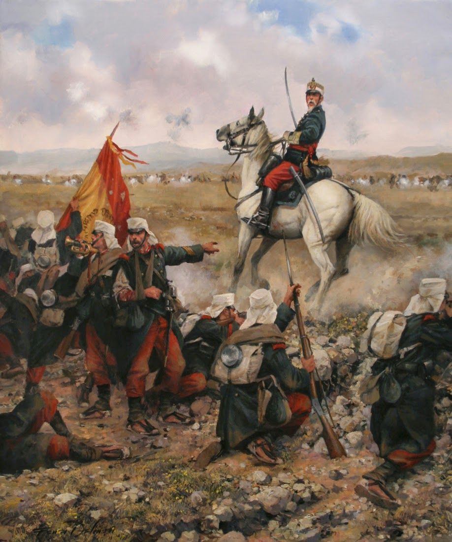 Campaña del Rif, defensa de Melilla 1893. Dalnau