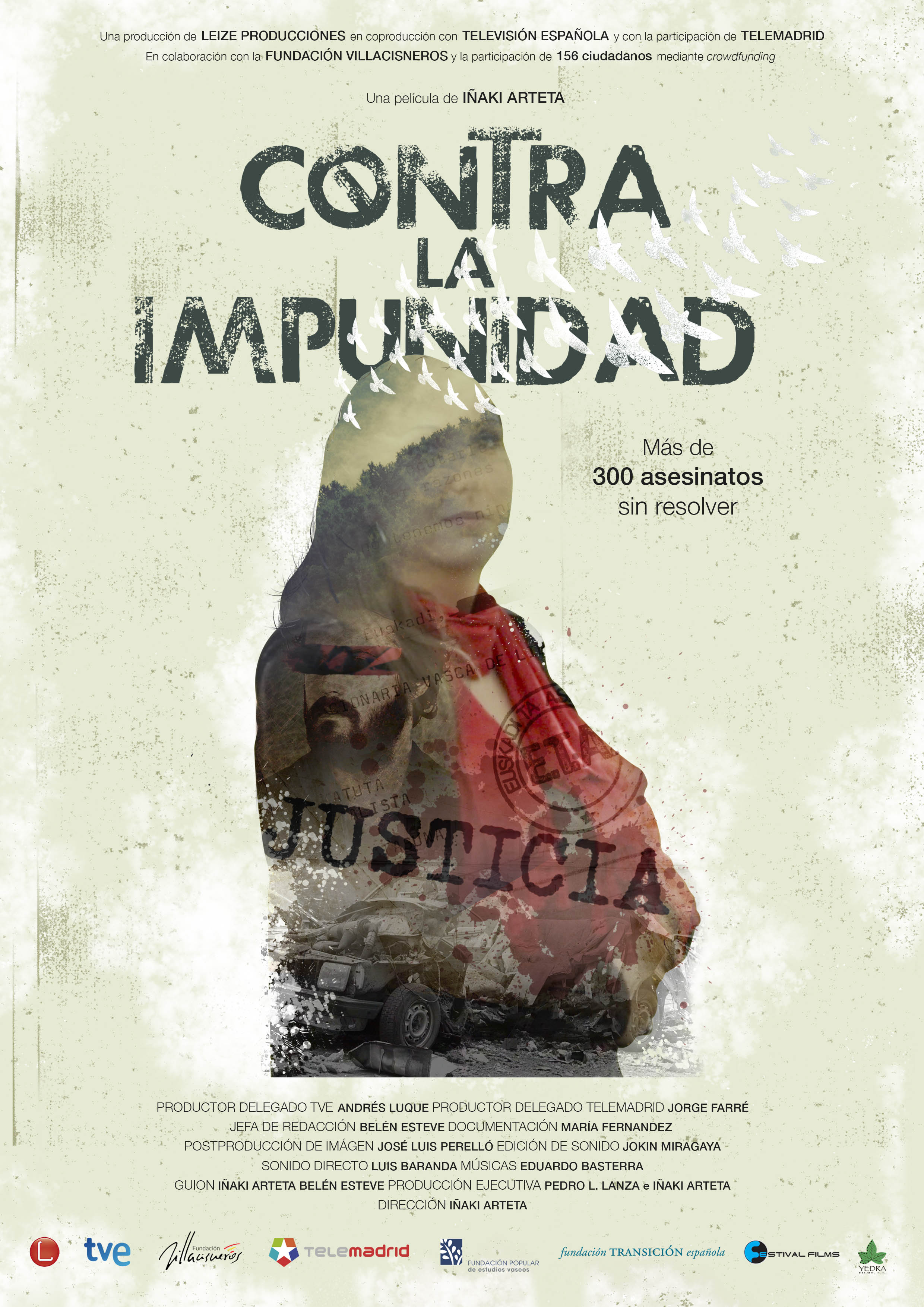 Cartel de Contra la Impunidad de Iñaki Arteta