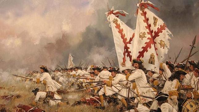 "El Regimiento de Asturias" obra de Ferrer Dalmau