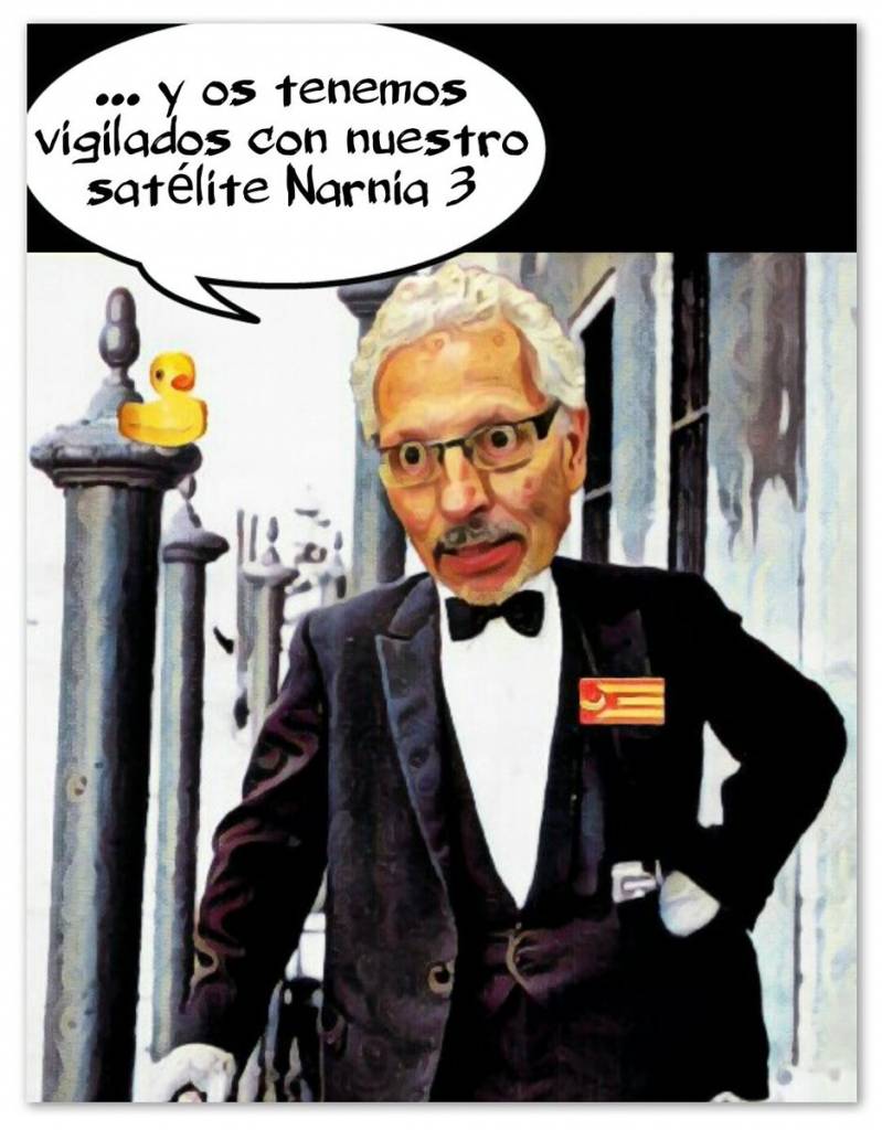 El James Bond de la República de Narnia acojona a los catalanes con lo que tienen preparado para ellos
