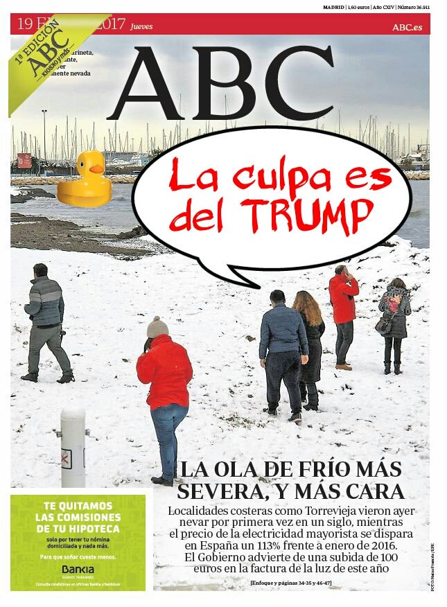 El progrerío está esdrujulado con lo del Trump