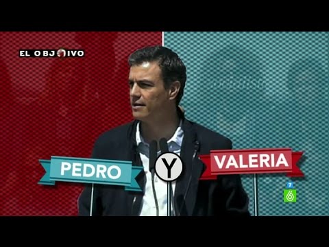 Pedro Sánchez y Valeria
