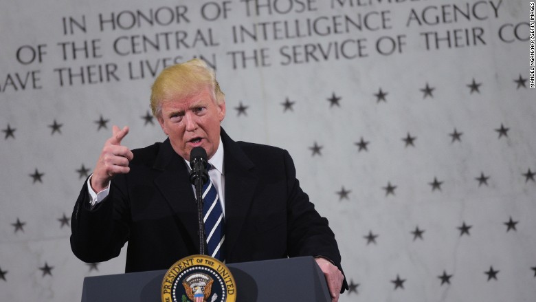 Trump en la CIA