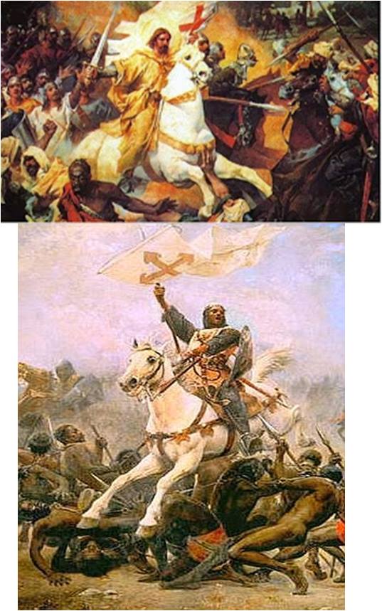 Arriba Santiago Matamoros, Apóstol de Cristo y Patrón de España