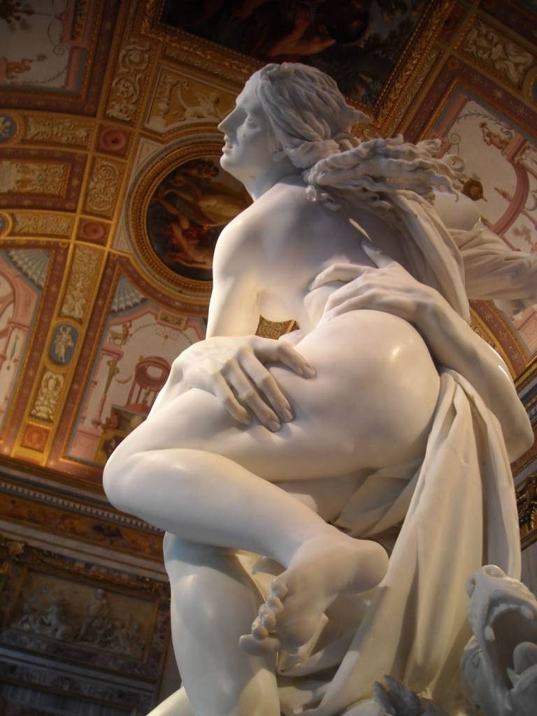 El rapto de Proserpina de Bernini