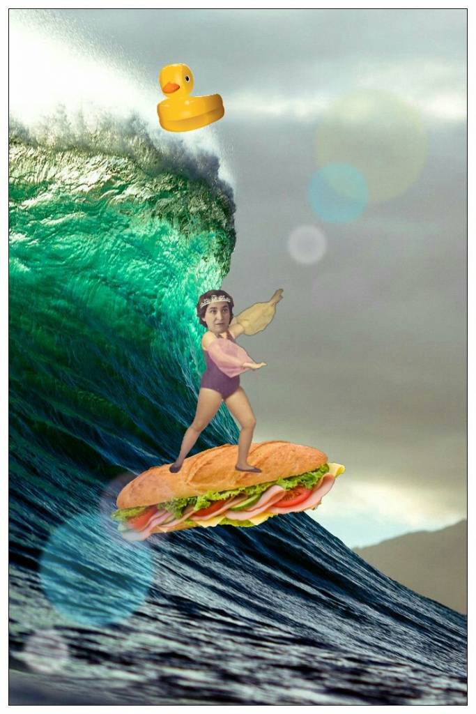 Están jugando con las cosas de comer y no tienen idea de nada