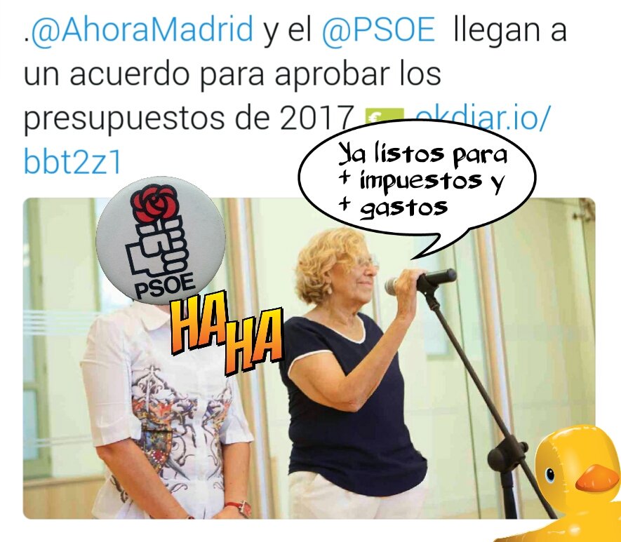 Gracias PSOE por humillar a los madrileños