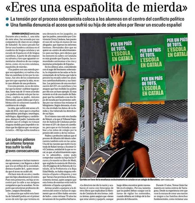 eres una españolita de mierda