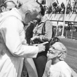fotografía del inolvidable Karol Wajtyla