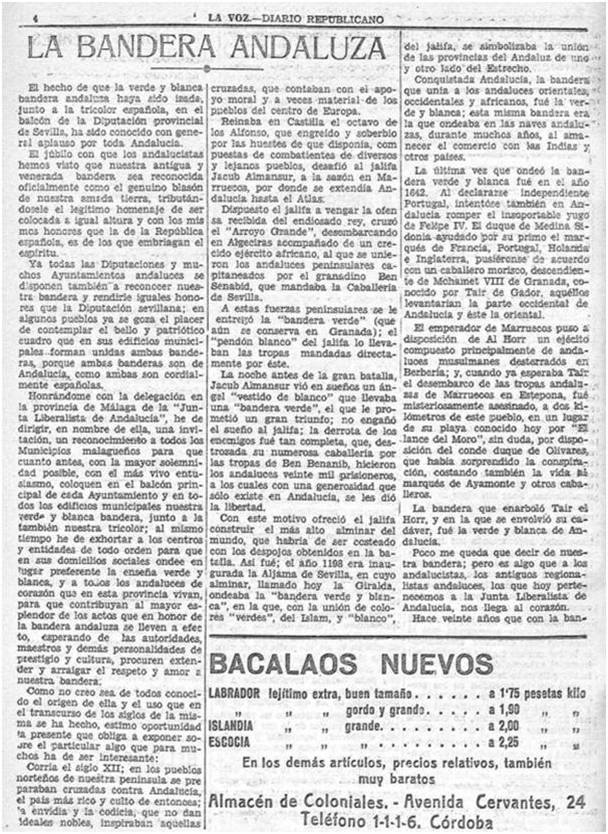 Diario Republicano La Voz (25/12/1932)
