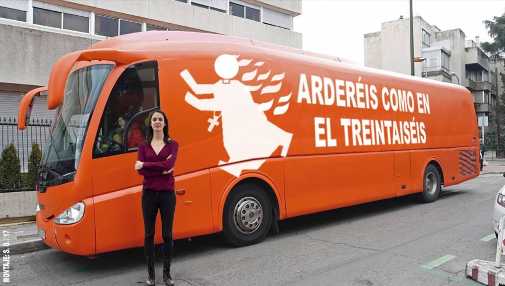 El Ayuntamiento de Madrid tomará medidas con el autobús de Hazte Oír por si hay un delito de incitación al odio