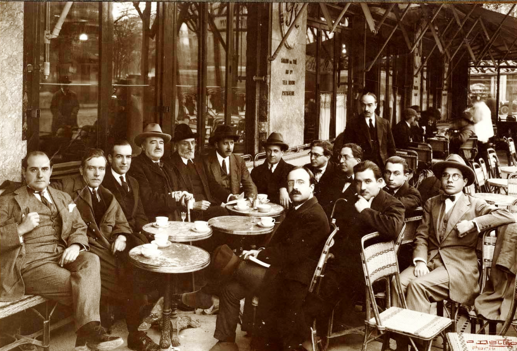 Los cafés tertulia de principios de siglo