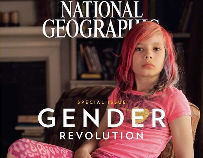 Niña transgénero de 9 años hace historia en la portada de National Geographic
