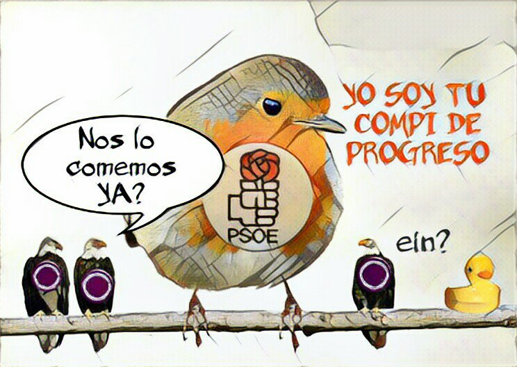 ... y los socialistas con el bolo colgando