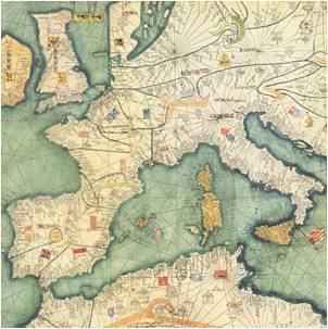 Detalle del mal denominado Atlas catalán