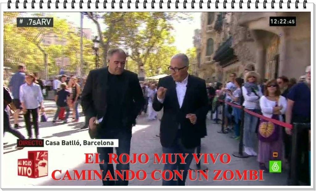 EL ROJO MUY VIVO Y EL ZOMBI