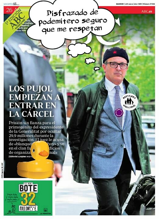 Pujol Junior en el Trullo