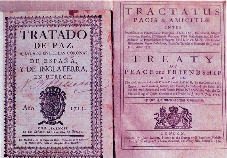 Tratado de Paz ajustado entre las Coronas de España e Inglaterra