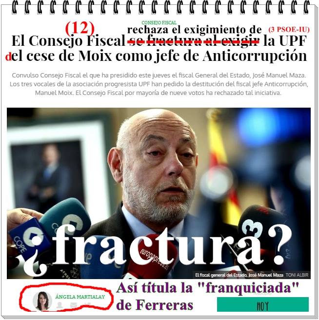 Así titula la franquiciada de Ferreras. Ilustracón de Rafael Gómez de Marcos