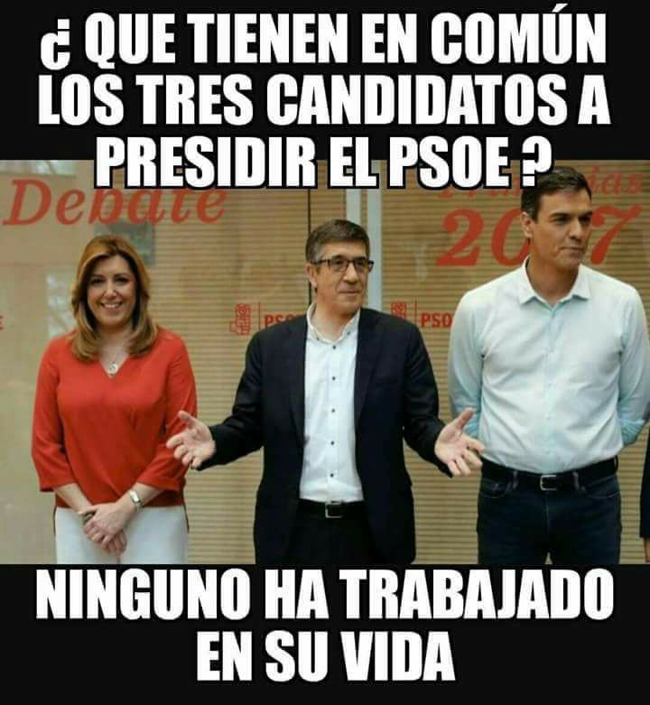 Muy pocas horas faltan para saber quién de estos tres manejará, esa nave hundida que es el PSOE