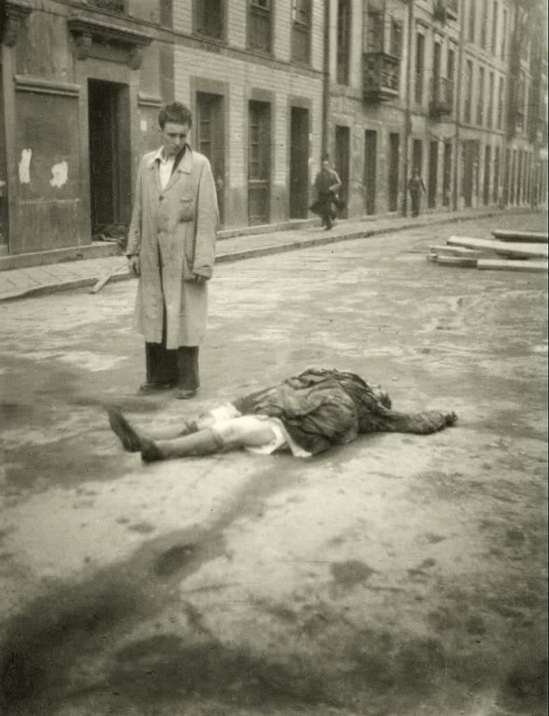 Bombardeo de Oviedo. Una pobre víctima