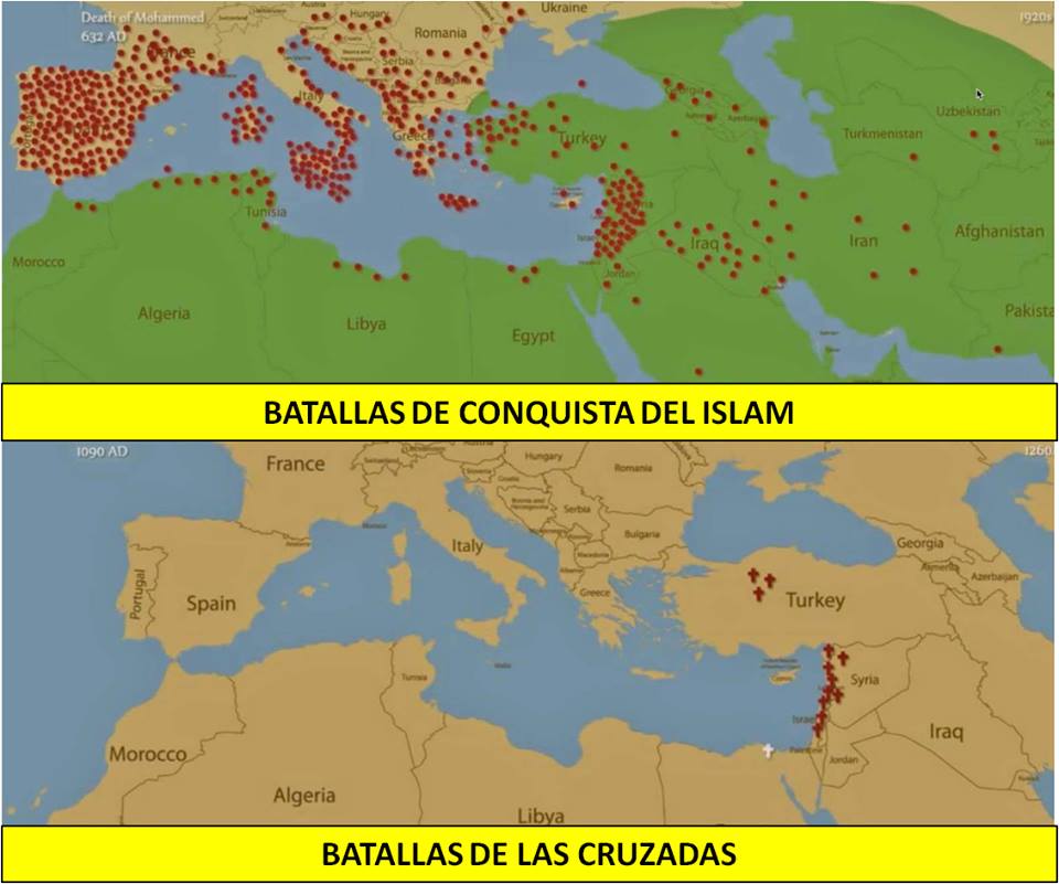 Batallas del Islam y las Cruzadas