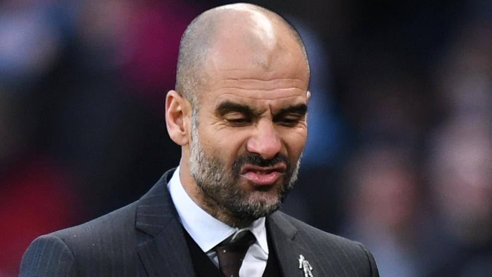 Guardiola, el actual entrenador del Manchester City