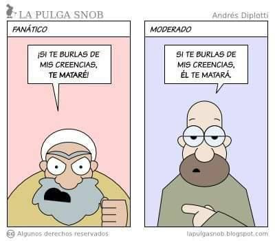 Musulmanes moderados. La pulgan snob
