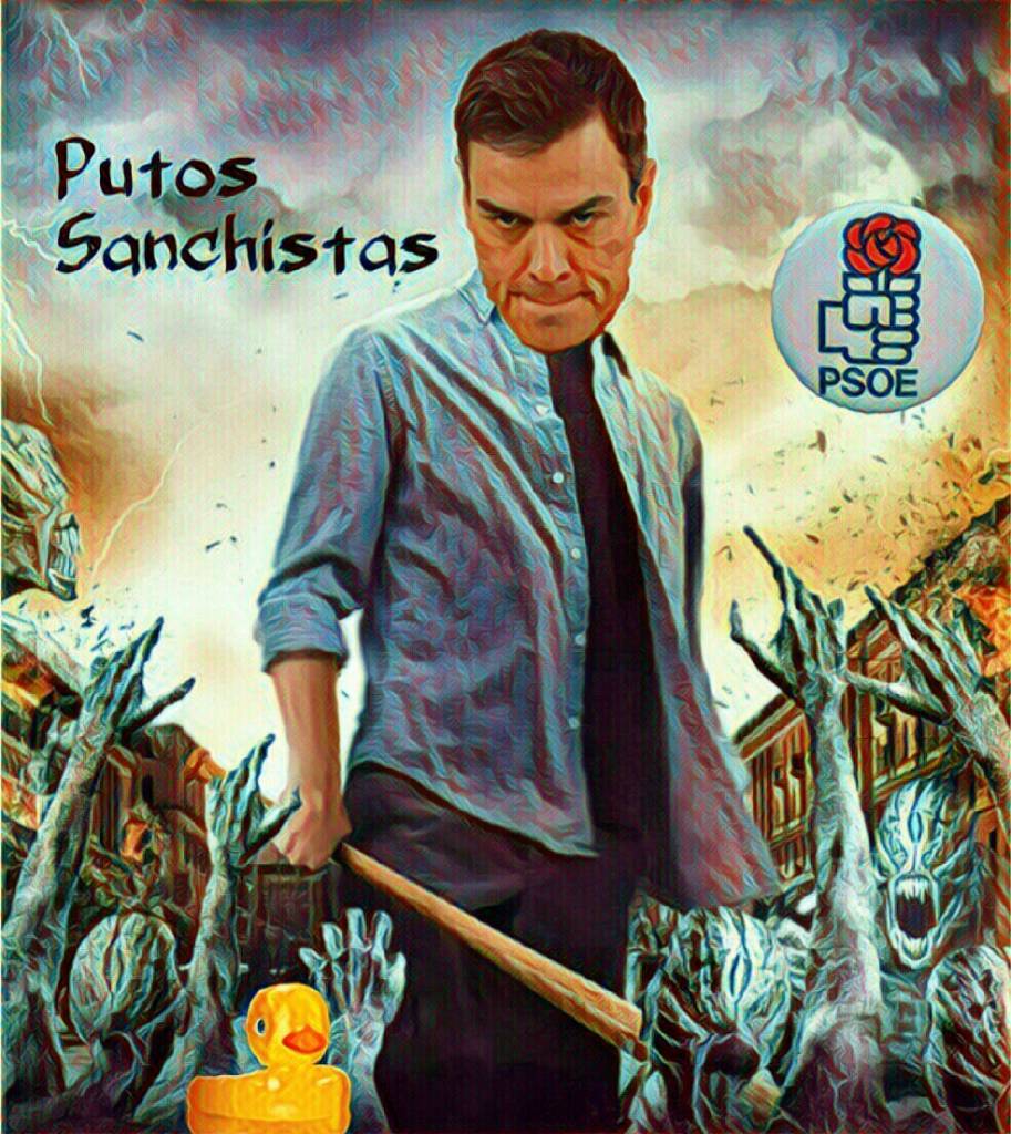 Pedro Sánchez Preparando el PSOE para la negociación con Podemos. Ilustración de Linda Galmor.