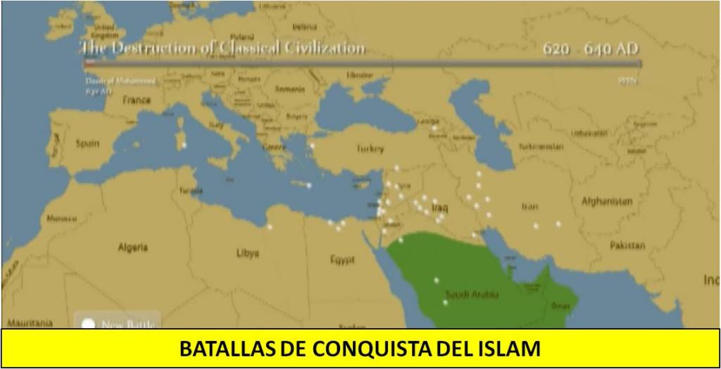 batallas de conquista del Islam