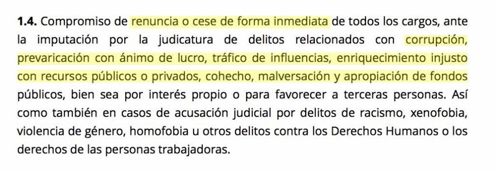dice Rita Maestre que el Código Ético de Ahora Madrid no obliga a dimitir a Sánchez Mato y Celia Mayer.