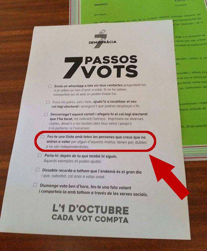 7 PASOS, 7 VOTOS