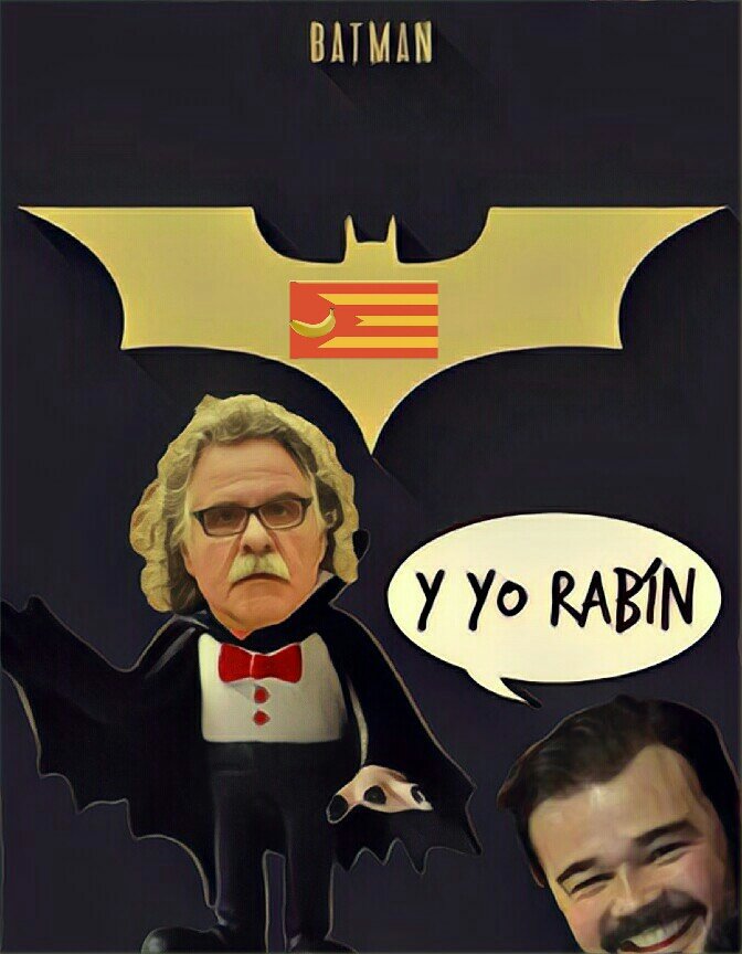 Héroes catalufos - Batman y Robin