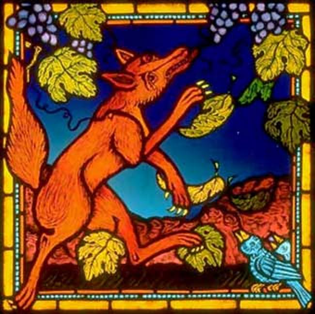 Cuento de Samaniego de la zorra y las uvas