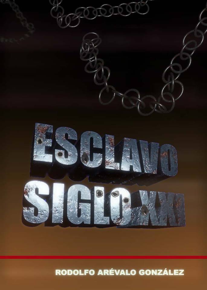 Boceto de la portada de esta segunda novela Esclavo del siglo XXI