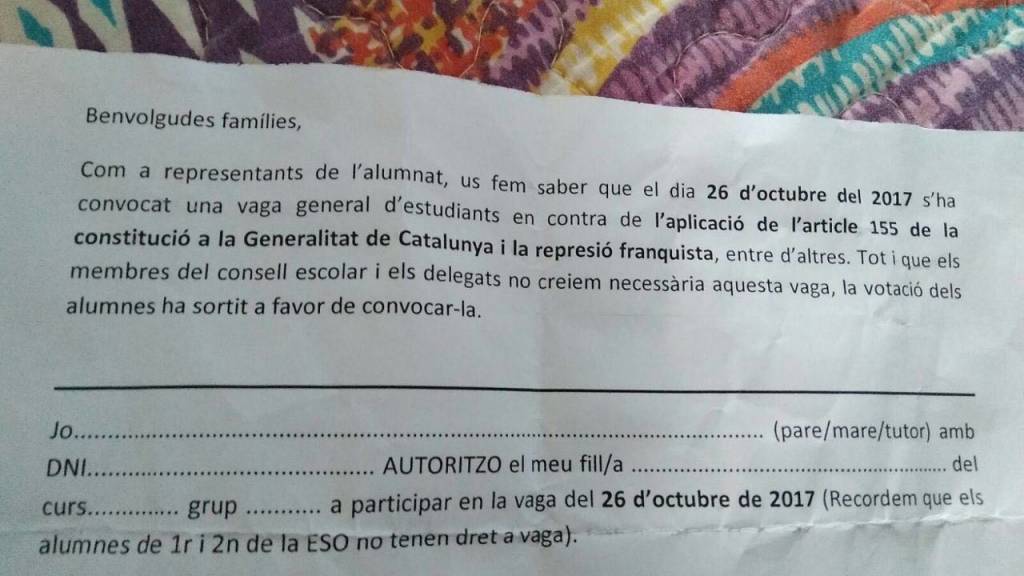 Las consecuencias de no aplicar el código penal ante el golpe de estado catalán