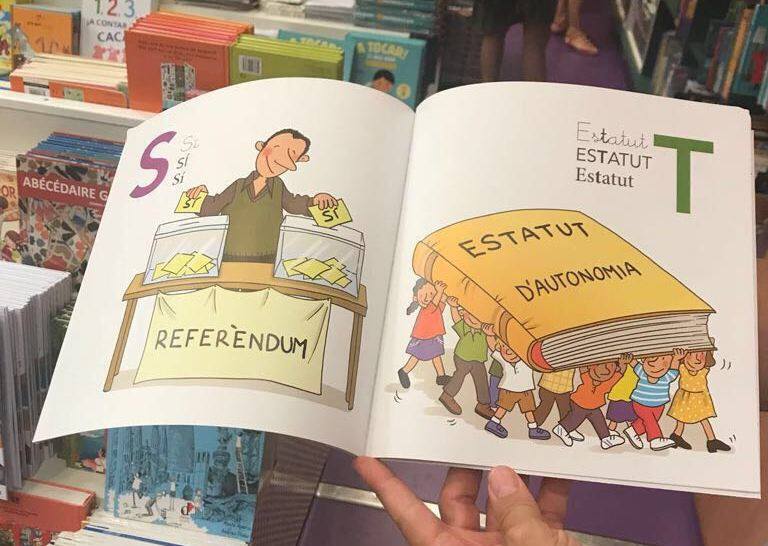 Para referéndum no ponen la R, ponen el SO o SI con las dos manos. Y para la "Y" estatut, me imagino que irán con él a la basura.