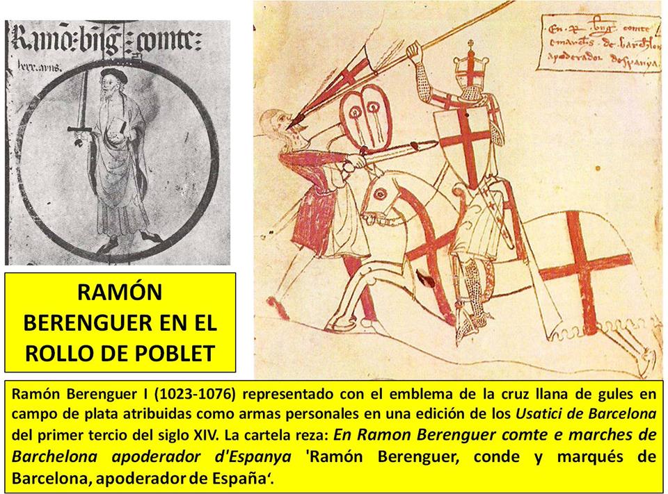 Ramón Berenguer en el Rollo de Poblet