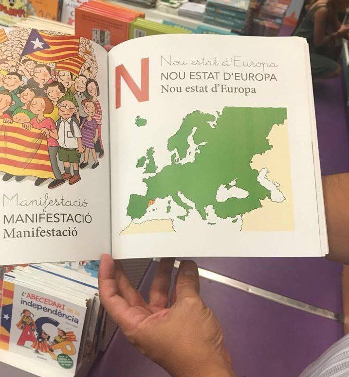 No podía faltar con la "N" para el nuevo estado de Europa, fíjense la mentira que inoculan.