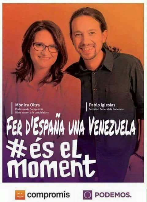 Jodida hemeroteca....Asi que querias que España fuera como Venezuela donde sí hay presos políticos