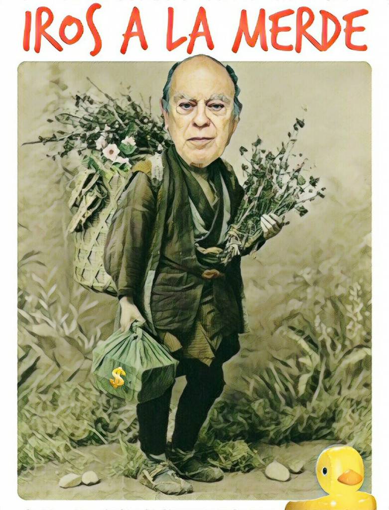 Mensaje de apoyo del Gran Jordi a los líderes catalufos que lo persiguen por lo del Abu Florenci