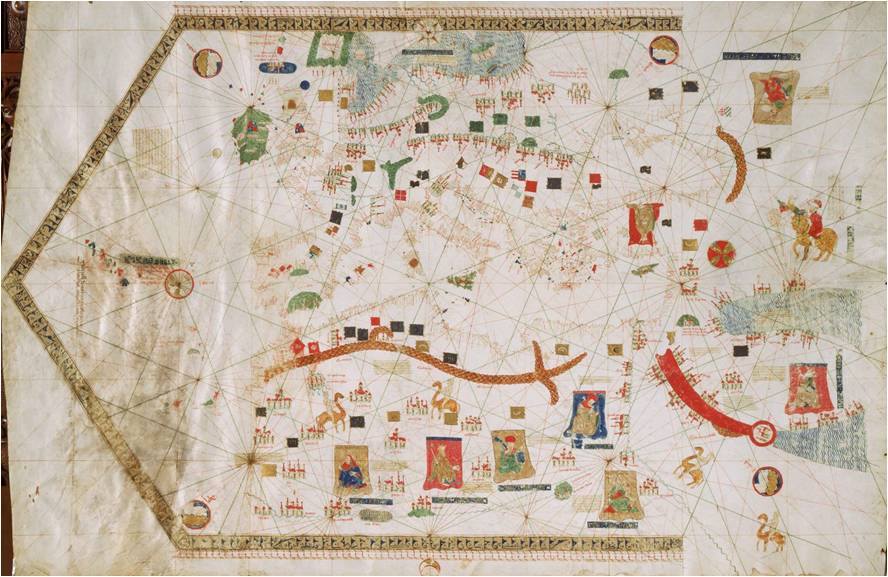 Portulano de Gabriel de Vallseca 1439